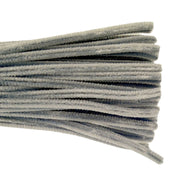 Koala Grey Pipe Cleaners 6mm 50pk