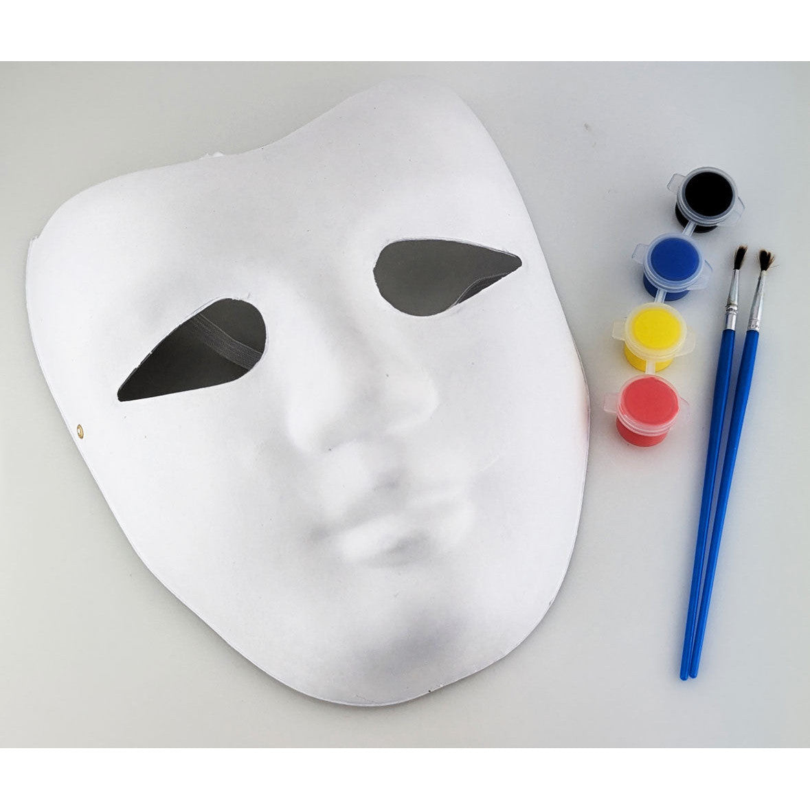 Paper Mache Full Face Mask Paint Set 18.5x21cm