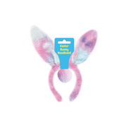 Easter Bunny Ears with Tail Headband - Light Pink