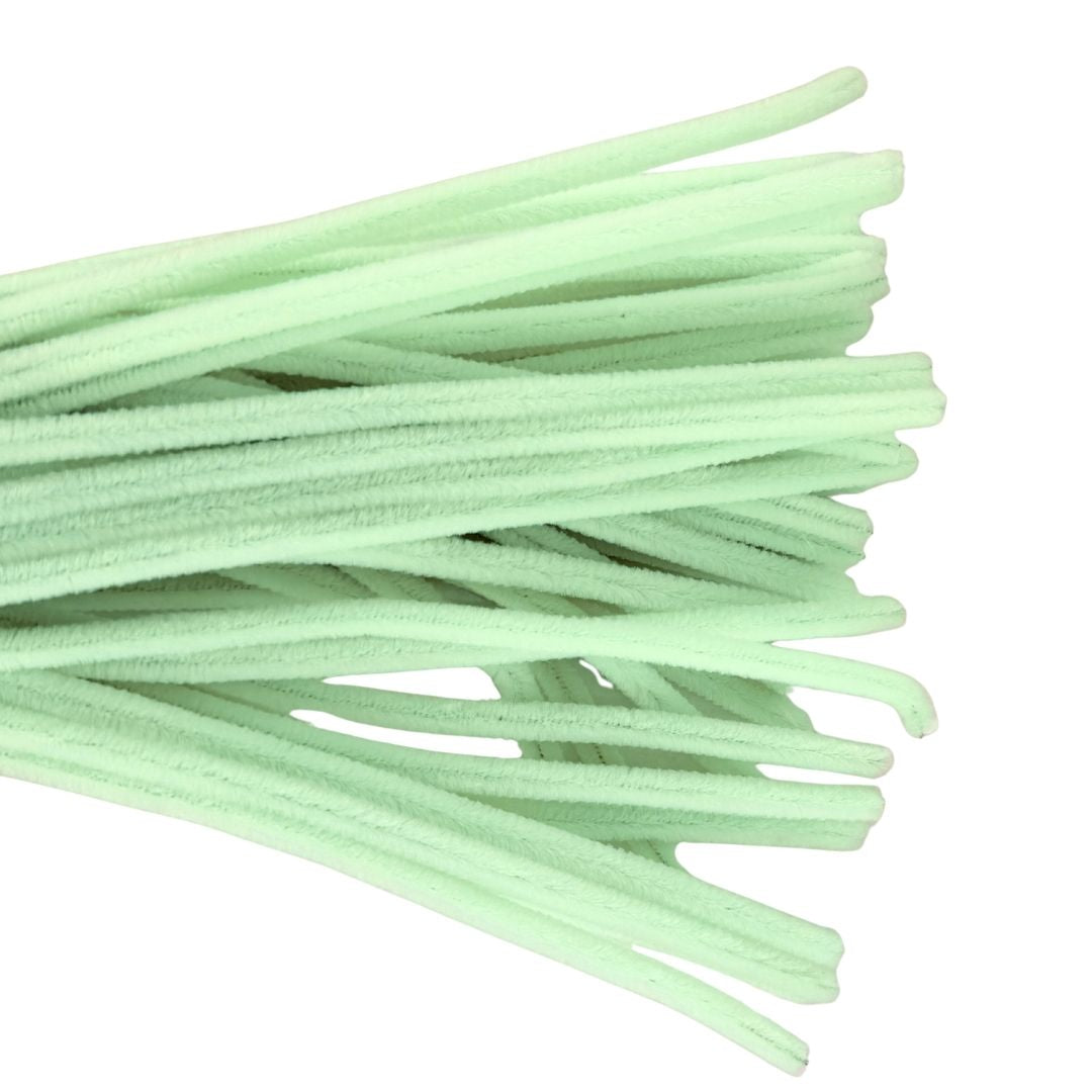 Chenille Stems 6mm 50pk Mint