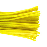 Chenille Stems 6mm 50pk Yellow