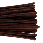 Chenille Stems 6mm 50pk Brown