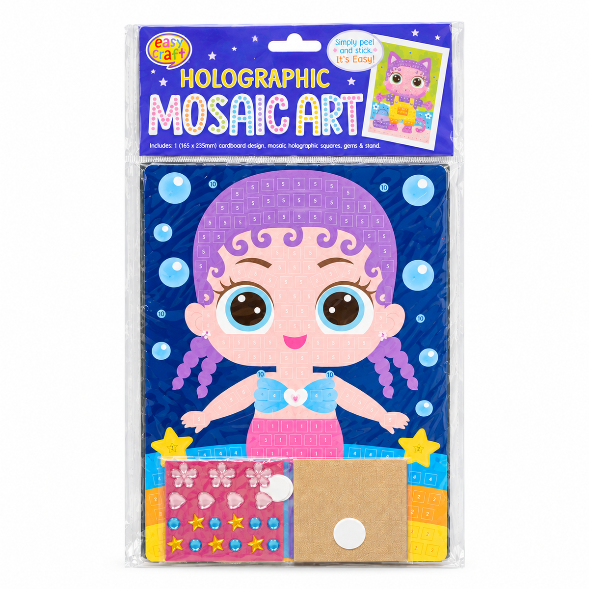 Mosaic Art Craft Kit - Mermaid