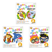 Plate Mates Craft Kit 3 Assorted
