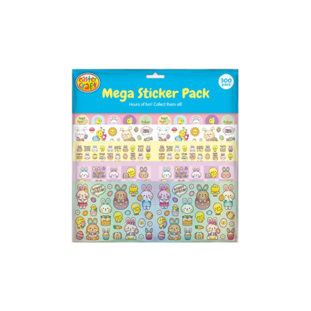 Porta Craft Mega Easter Sticker Pack Laser 300 Pack
