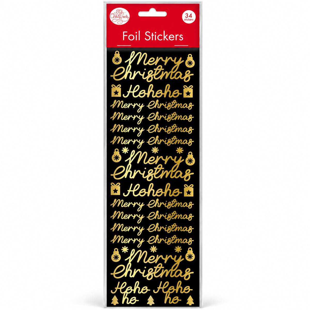 Christmas Foil Sticker Sheet