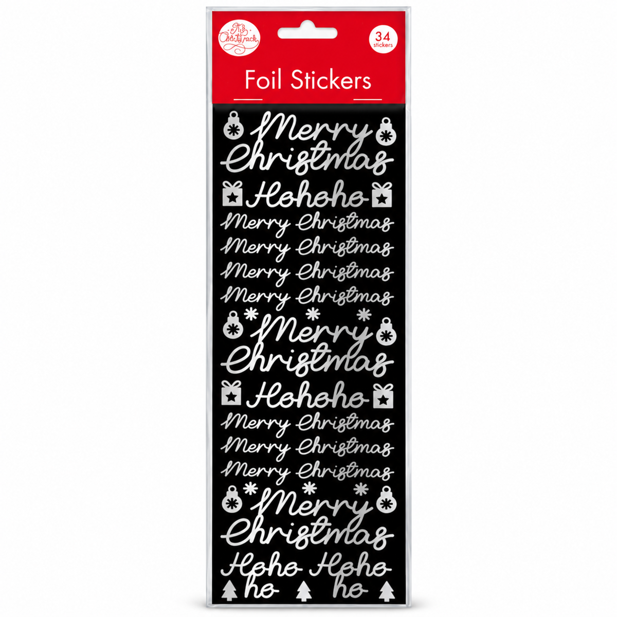 Christmas Foil Sticker Sheet