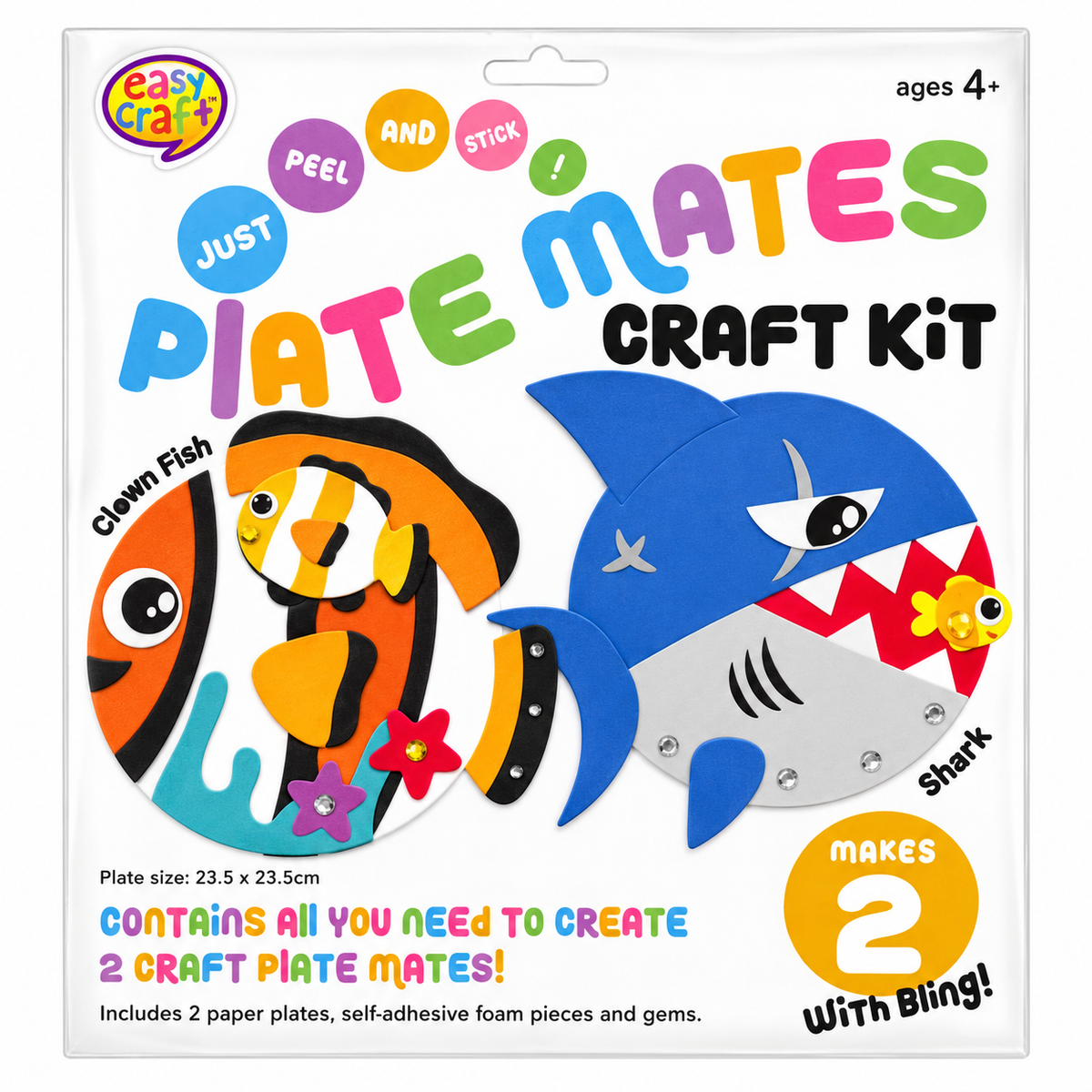 Ocean Animals Paper Plate Craft Kit