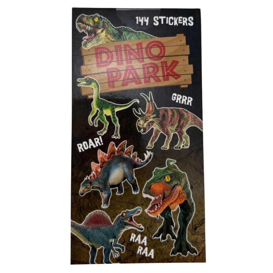 Sticker Books - Dino Park 144 Stickers