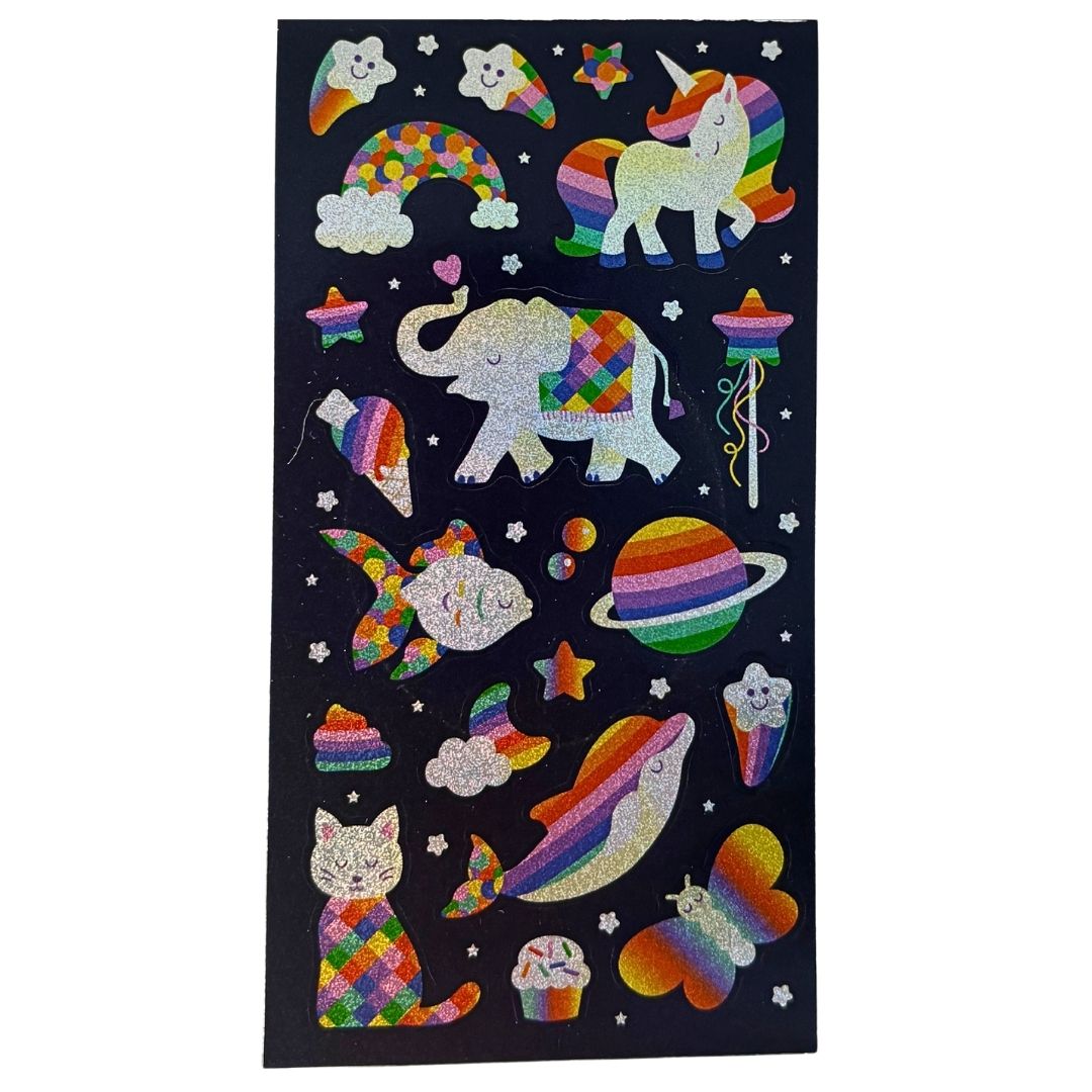 Sticker Books - Happy Rainbows 240 Stickers