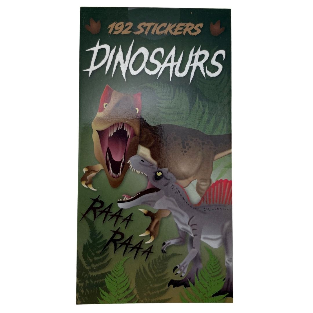 Sticker Books - Dinoasur 192 Stickers