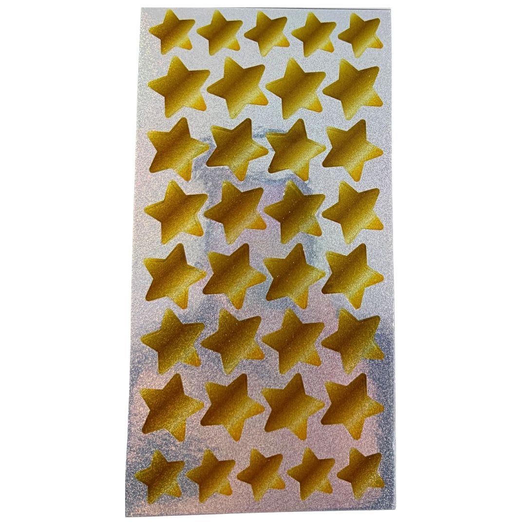 Sticker Books - Gold Stars (02) 408 Stickers