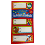 Sticker Books - School Labels 60 Stickers