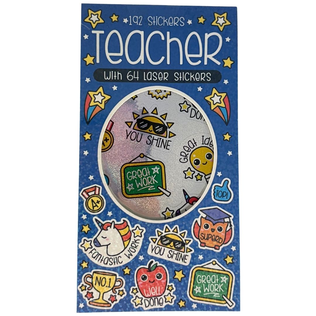 Sticker Books - Teacher 192 Stickers