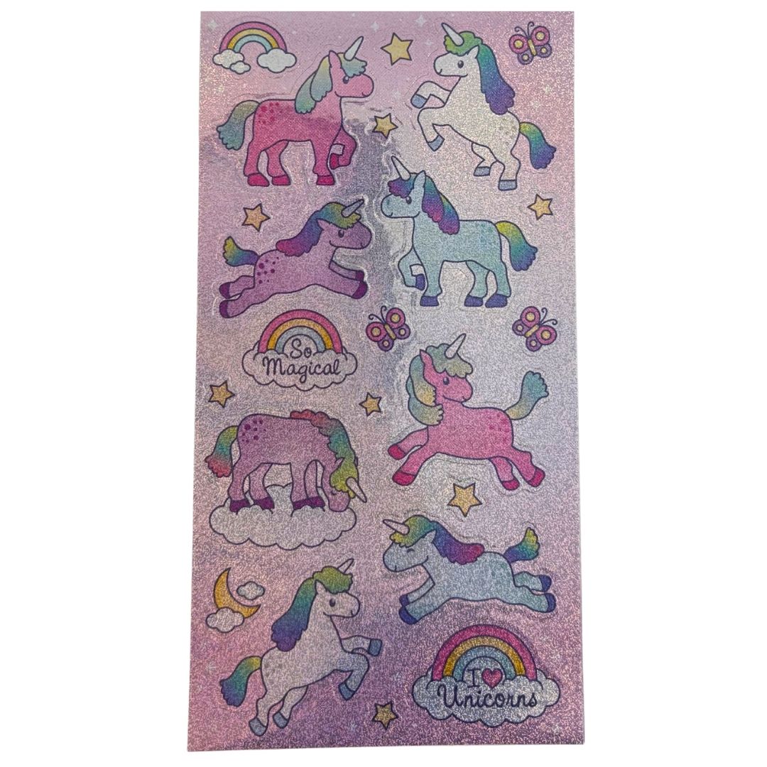 Sticker Books - I Love Unicorns (02) 276 Stickers