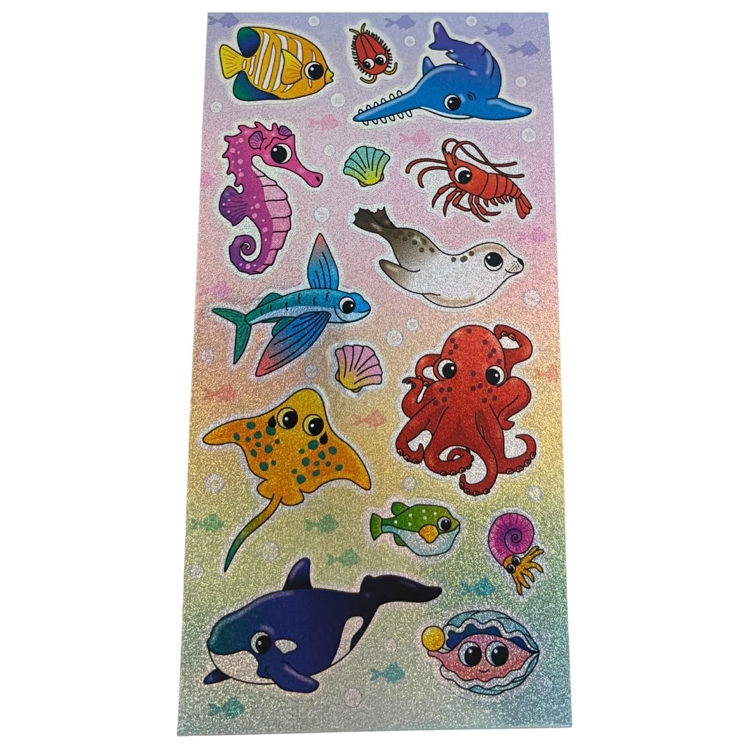 Sticker Books - Ocean (02) 180 Stickers