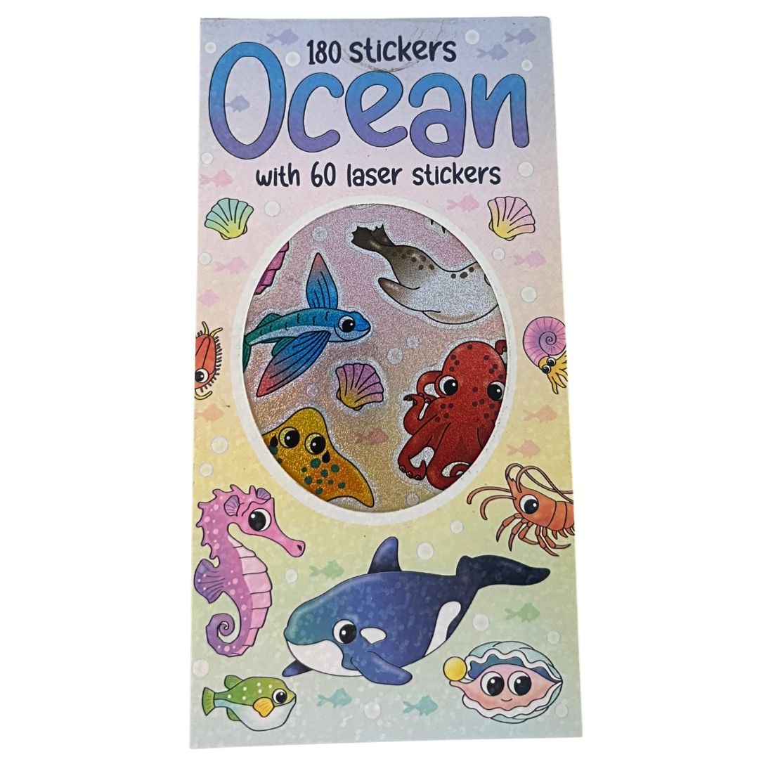 Sticker Books - Ocean (02) 180 Stickers
