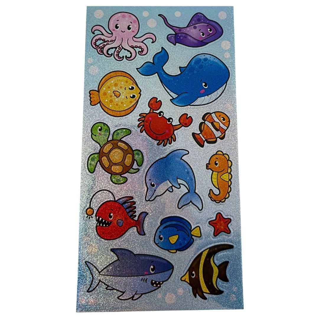 Sticker Books - Sea 168 Stickers