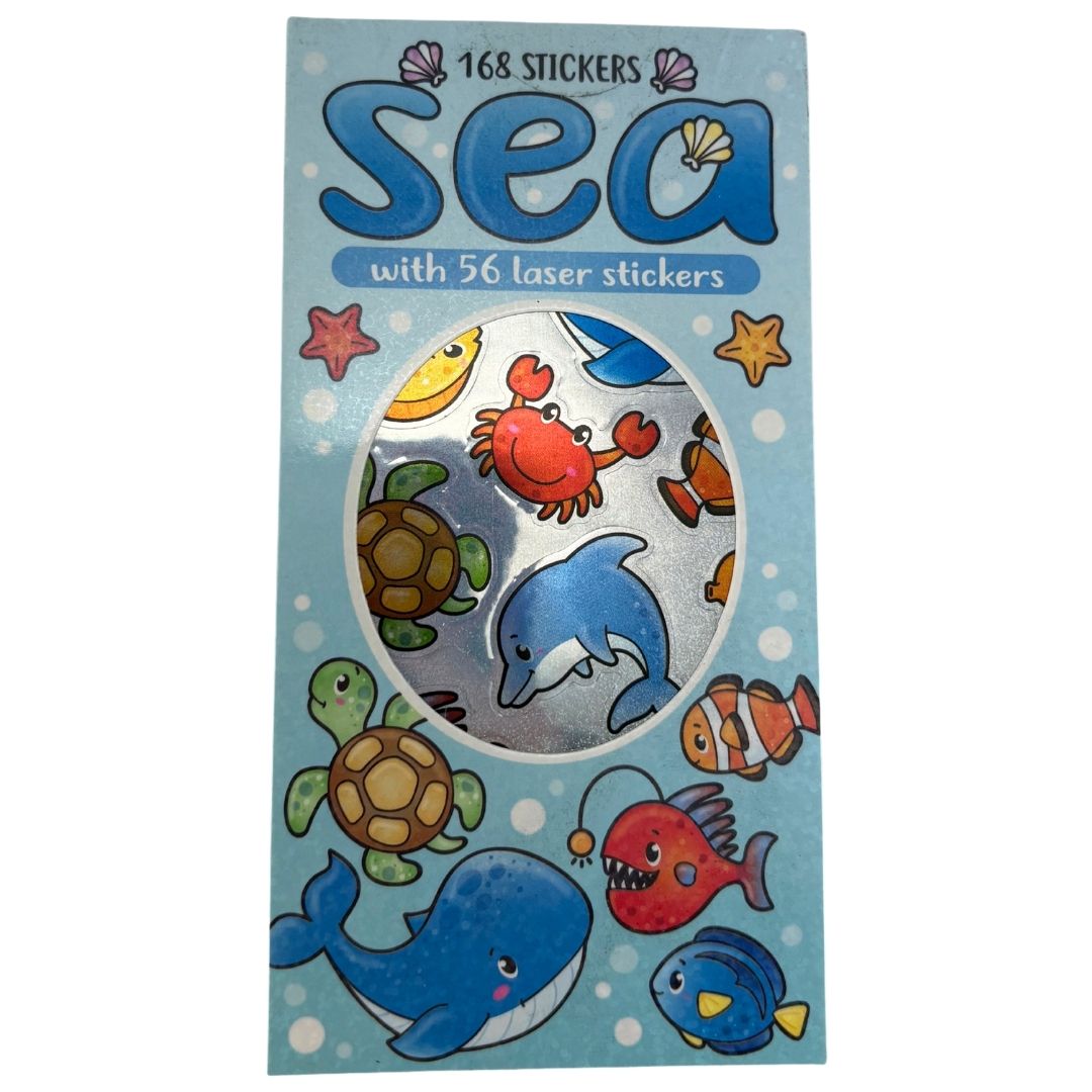Sticker Books - Sea 168 Stickers