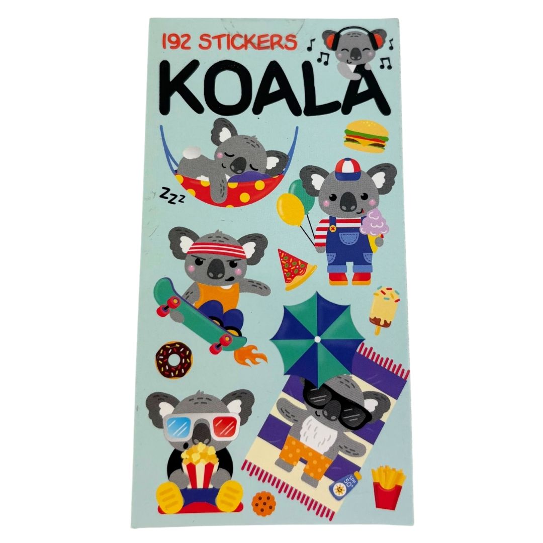 Sticker Books - Koala 192 Stickers