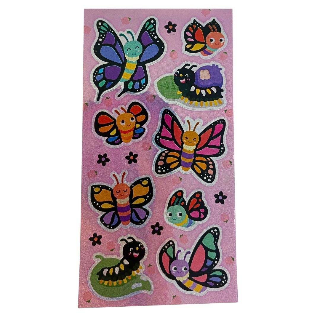 Sticker Books - Cute Butterflies 180 Stickers