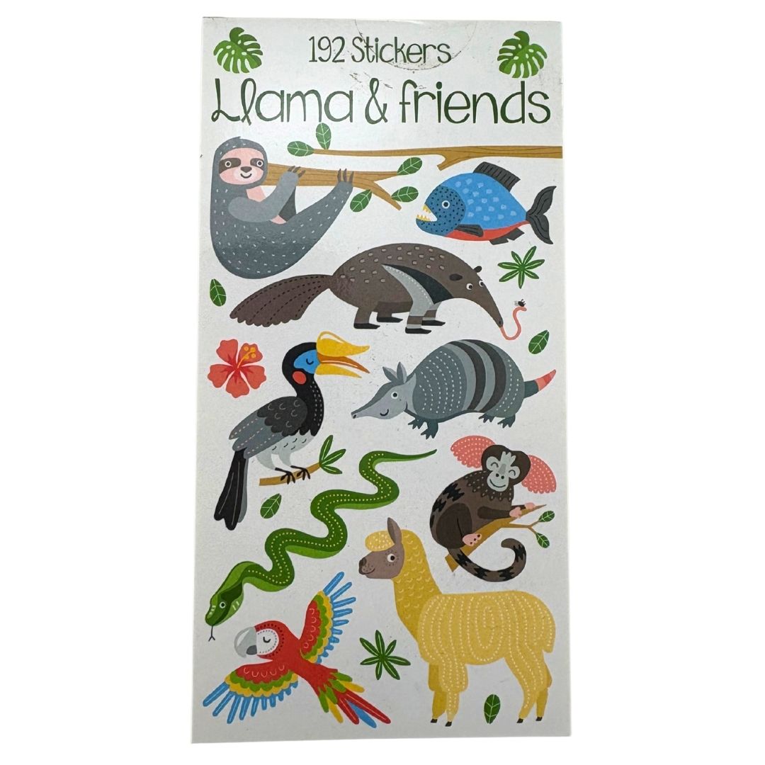 Sticker Books - Llama & Friends 192 Stickers