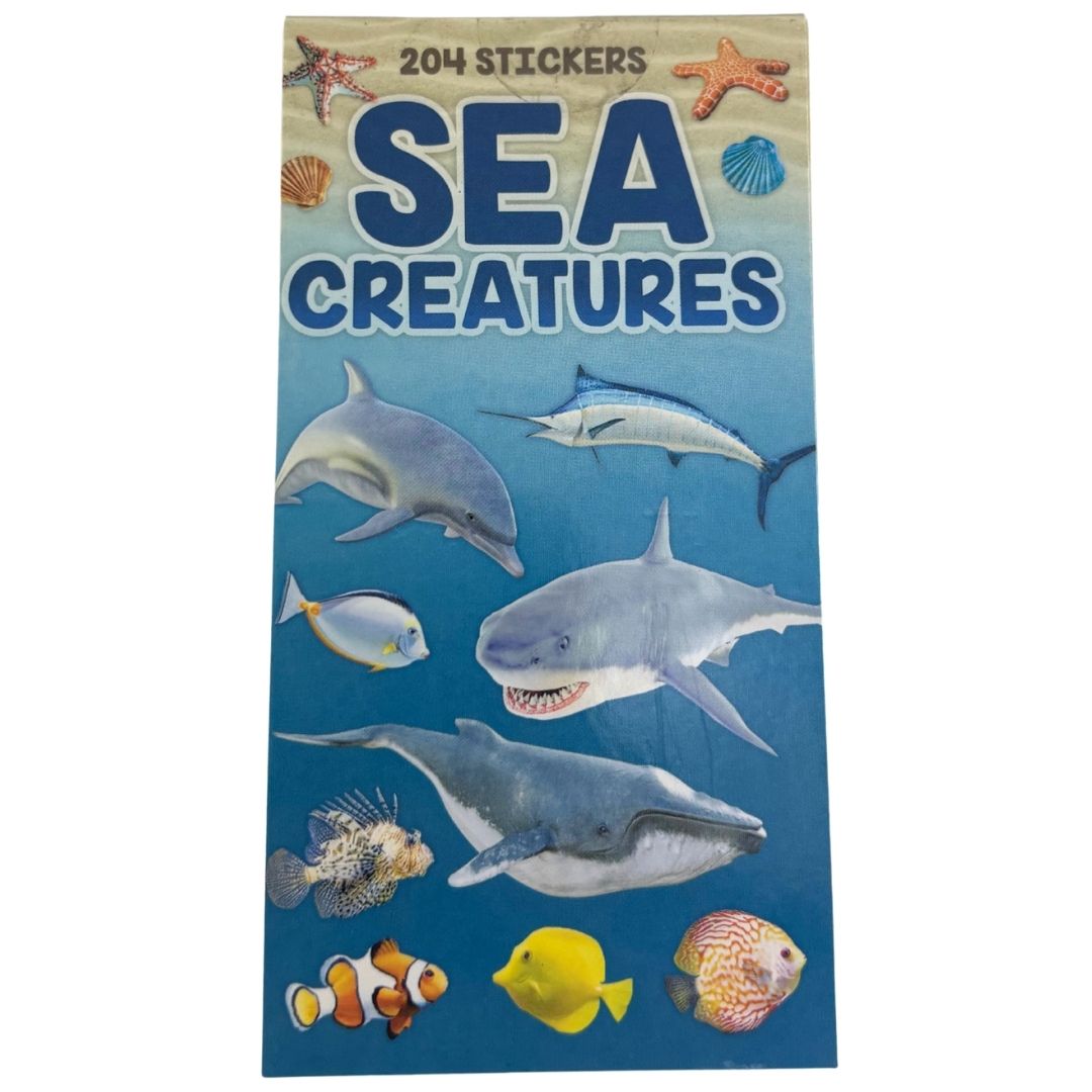 Sticker Books - Sea Creatures (02) 204 Stickers