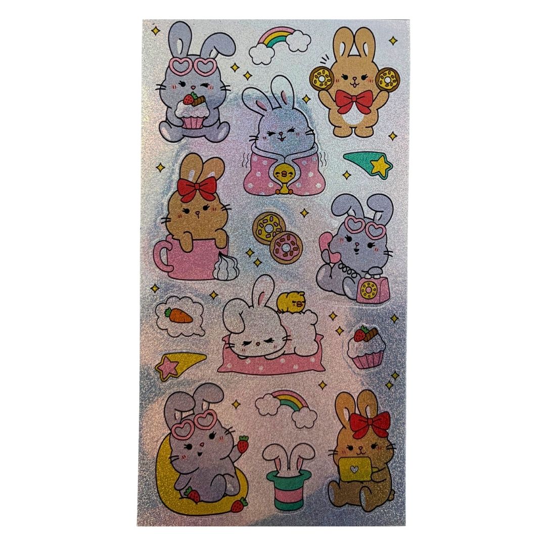 Sticker Books - Bunnies 192 Stickers