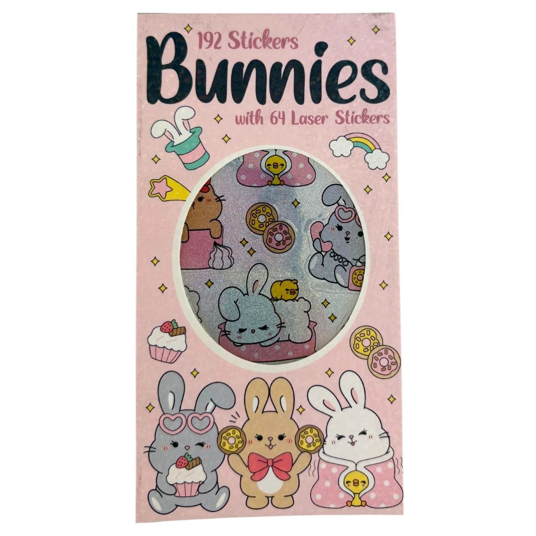 Sticker Books - Bunnies 192 Stickers
