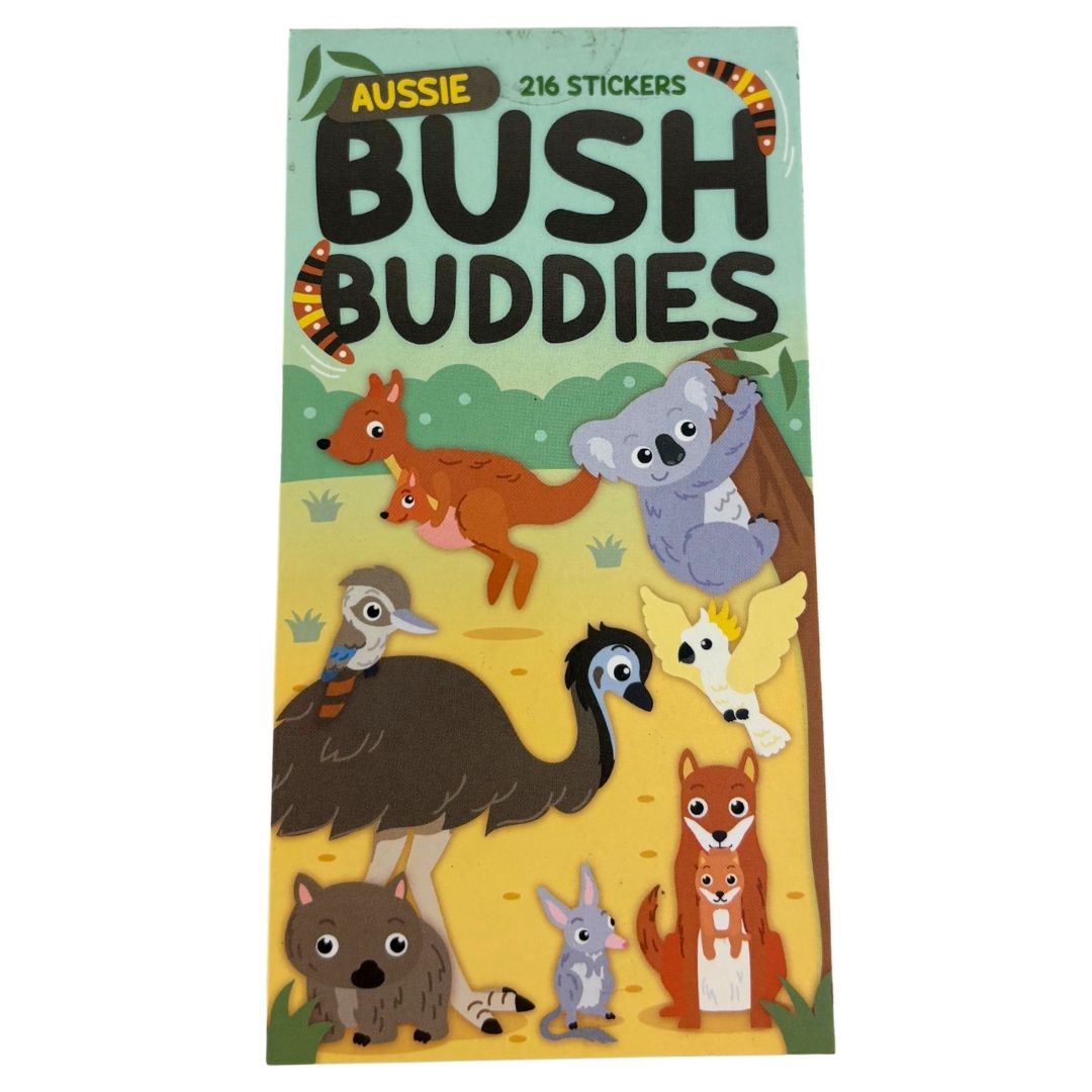 Sticker Books - Bush Buddies 216 Stickers