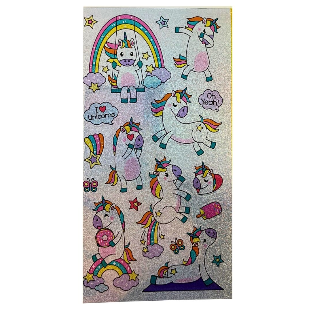 Sticker Books - Friendly Unicorn 216 Stickers
