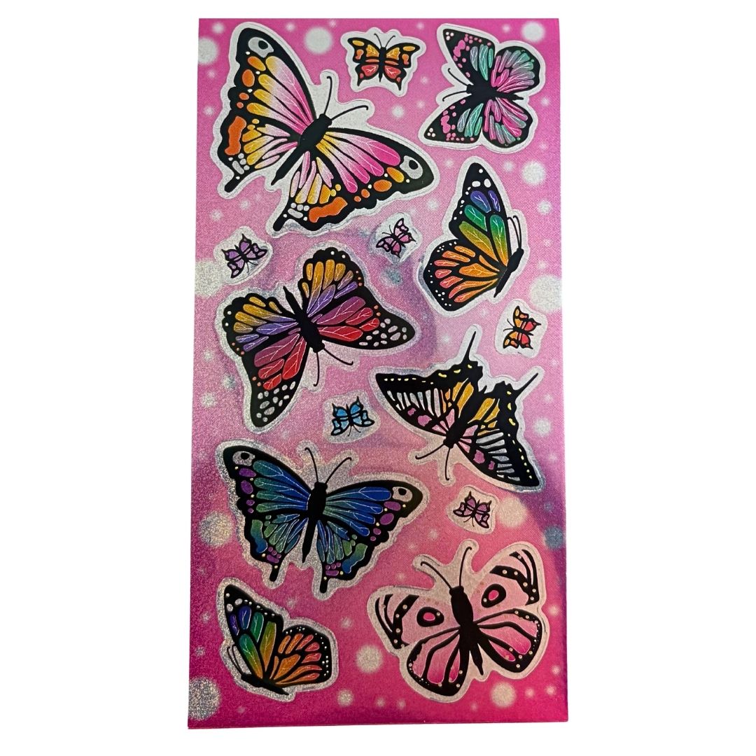 Sticker Books - Butterfly (02) 162 Stickers