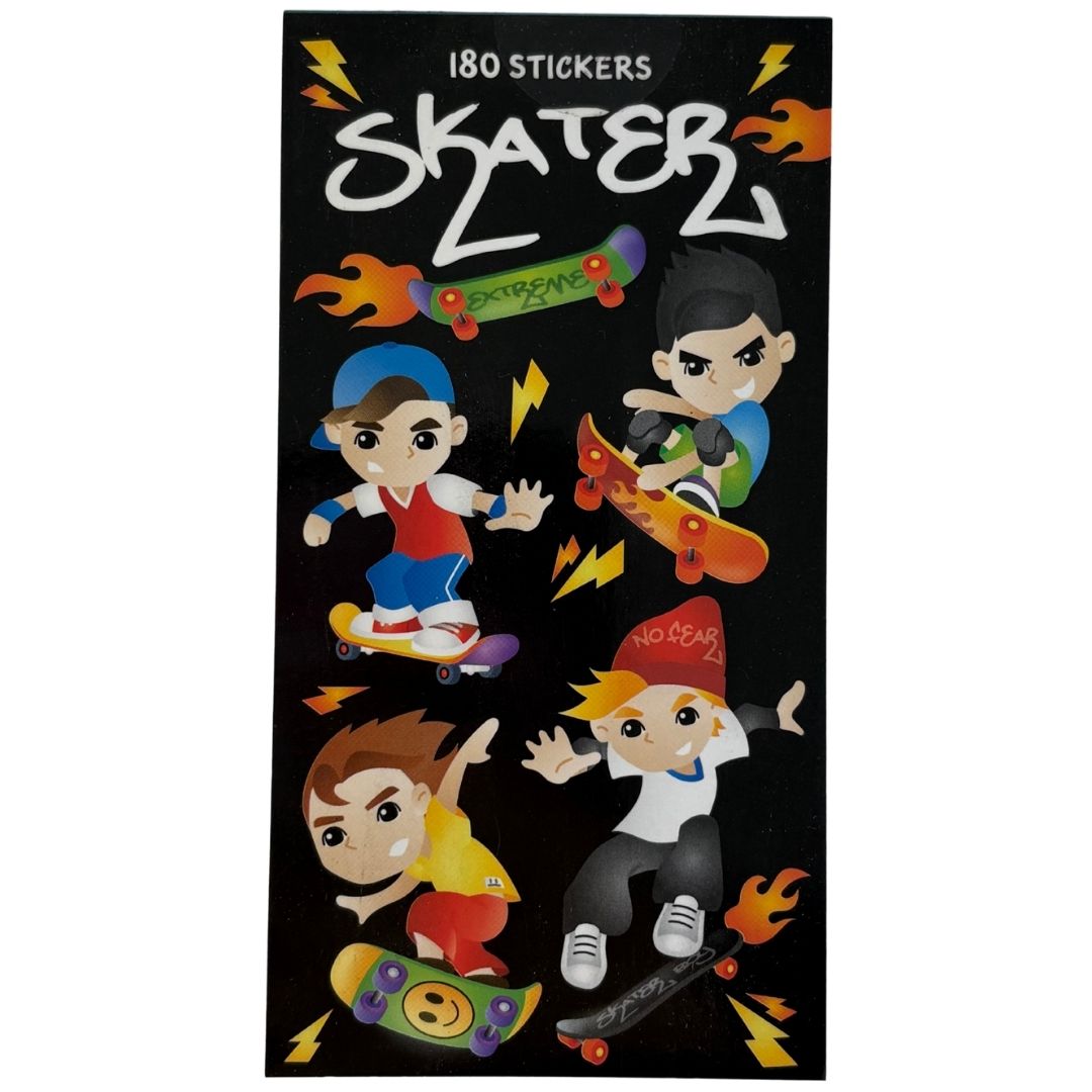 Sticker Books - Skater 180 Stickers