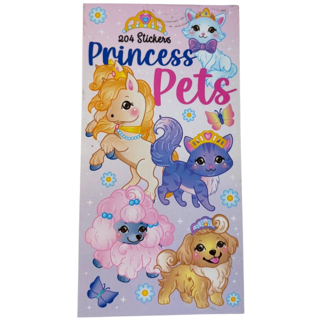 Sticker Books - Princess Pets 204 Stickers