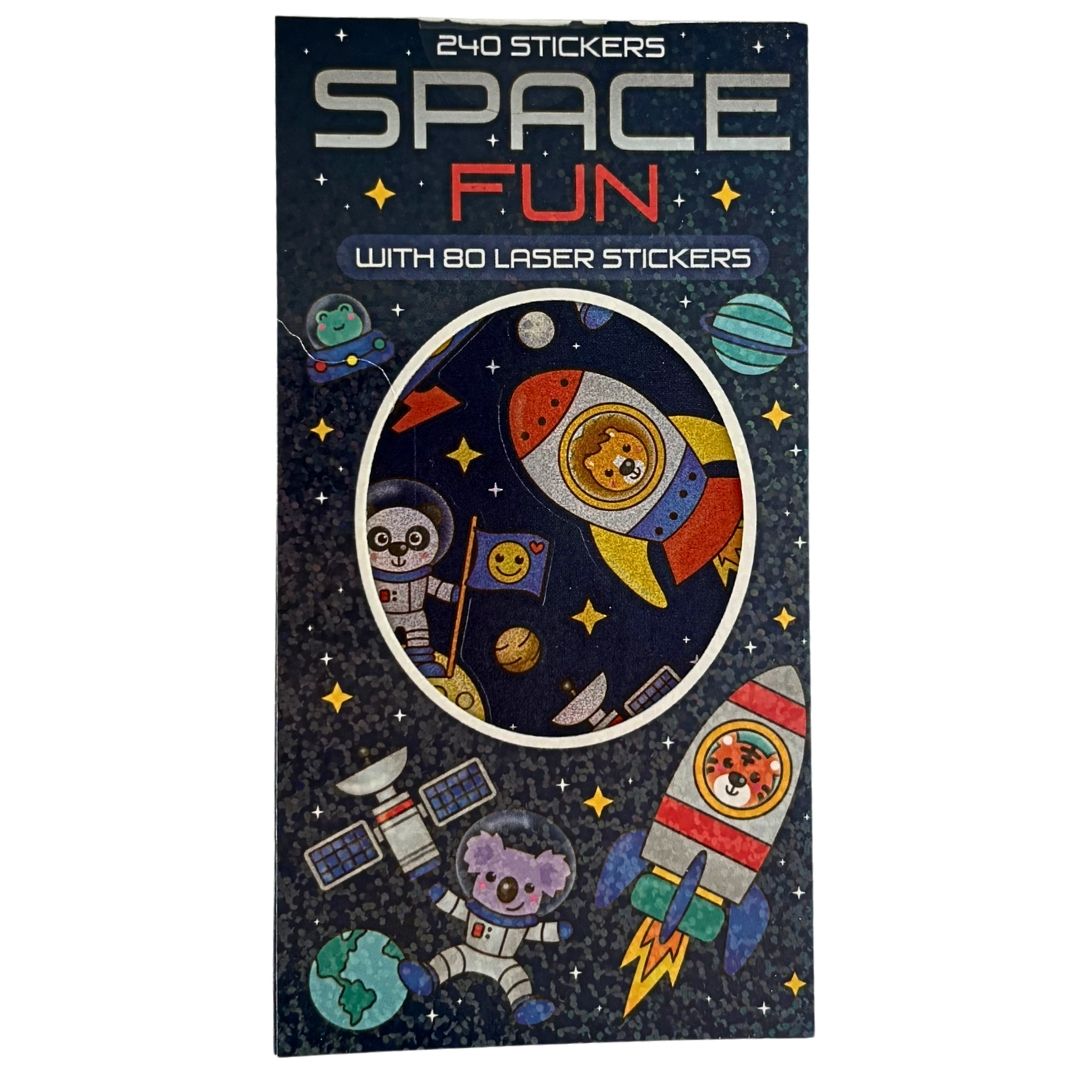 Sticker Books - Space Fun 240 Stickers