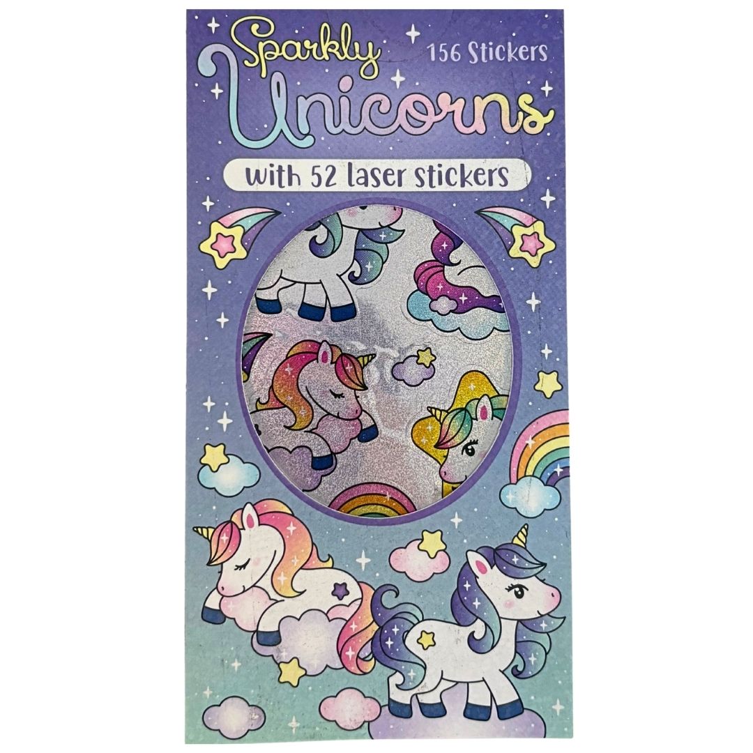 Sticker Books - Sparkly Unicorns 156 Stickers