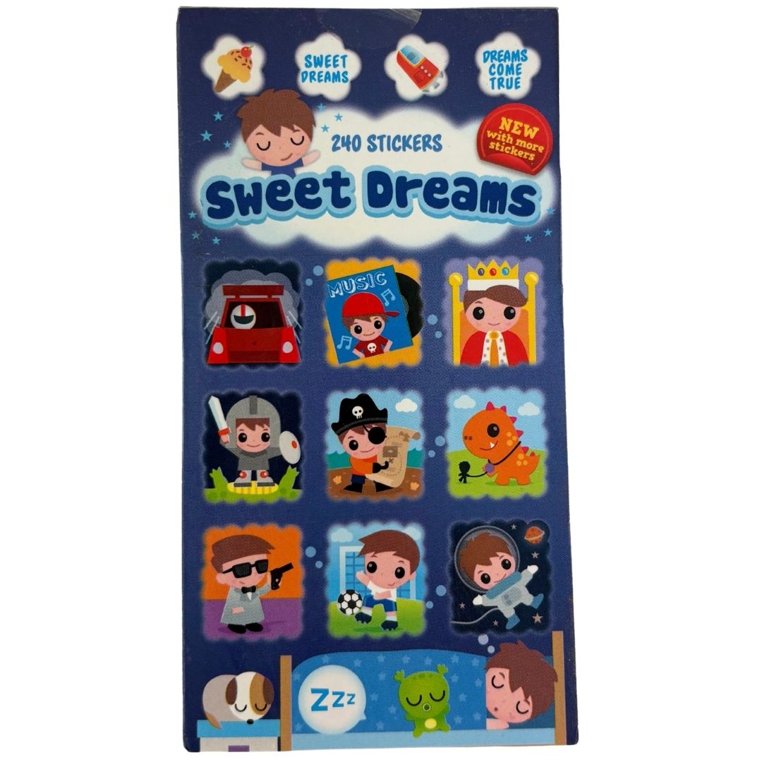 Sticker Books - Sweet Dreams 240 Stickers