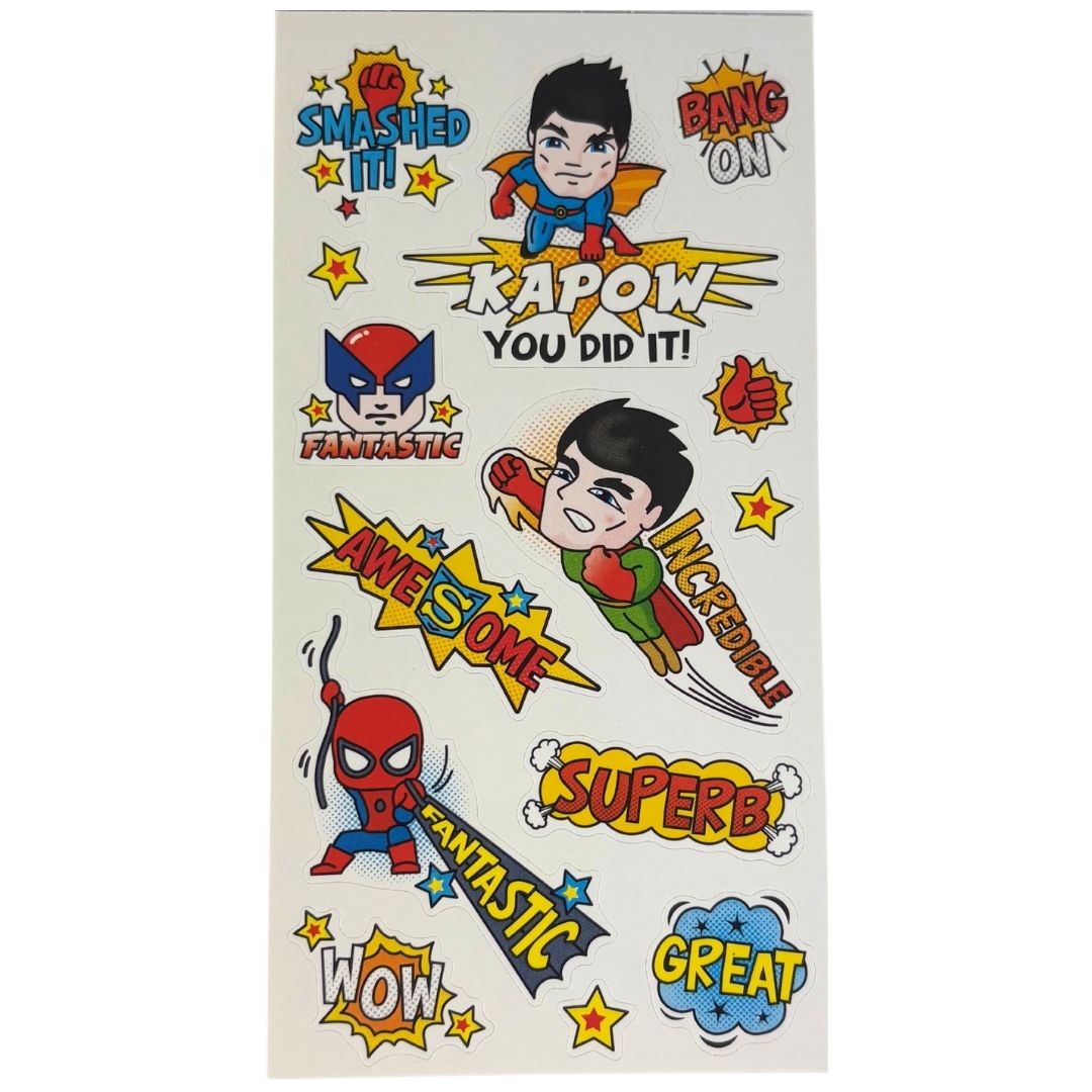Sticker Books - Supermerit 168 Stickers