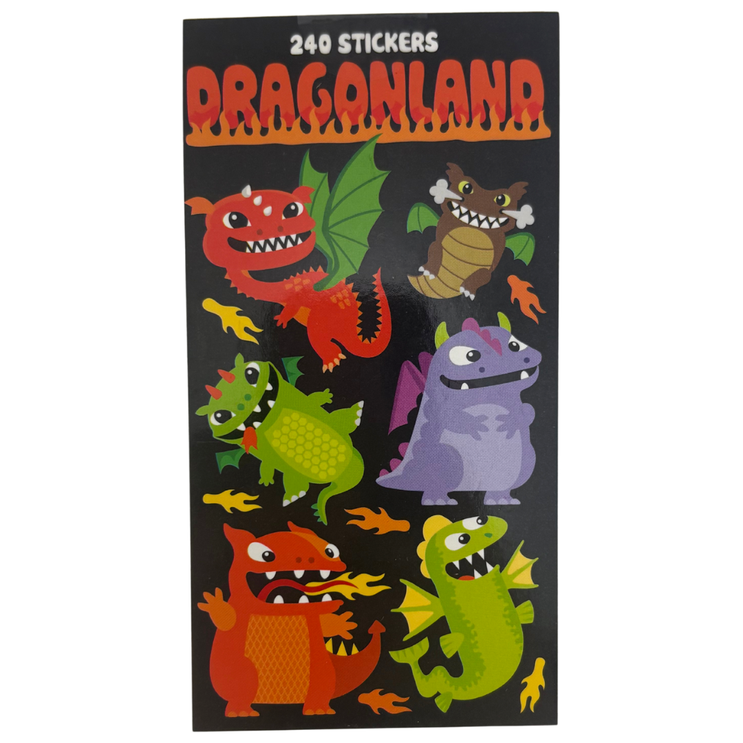 Sticker Books - Dragonland 240 Stickers