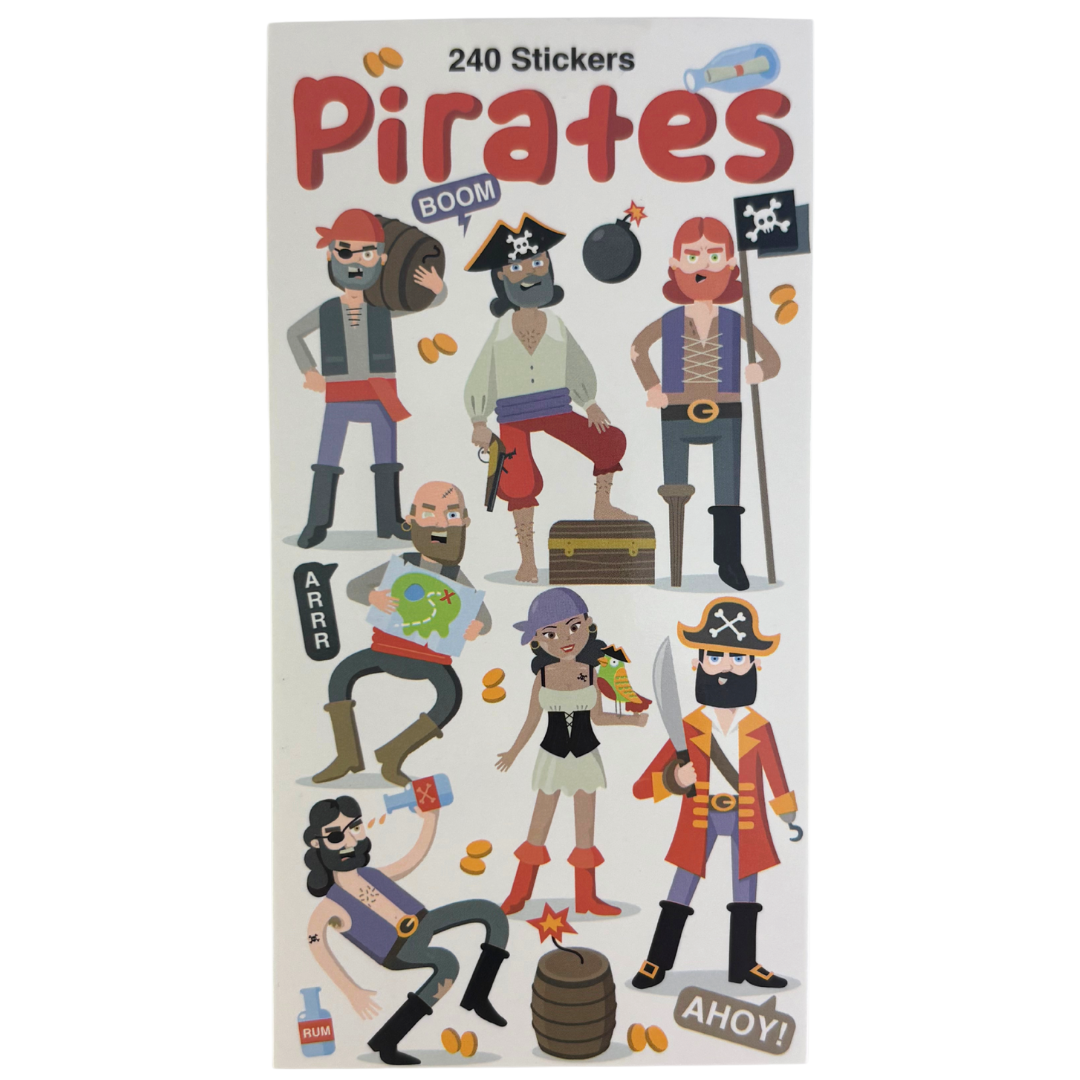 Sticker Books - Pirates 240 Stickers