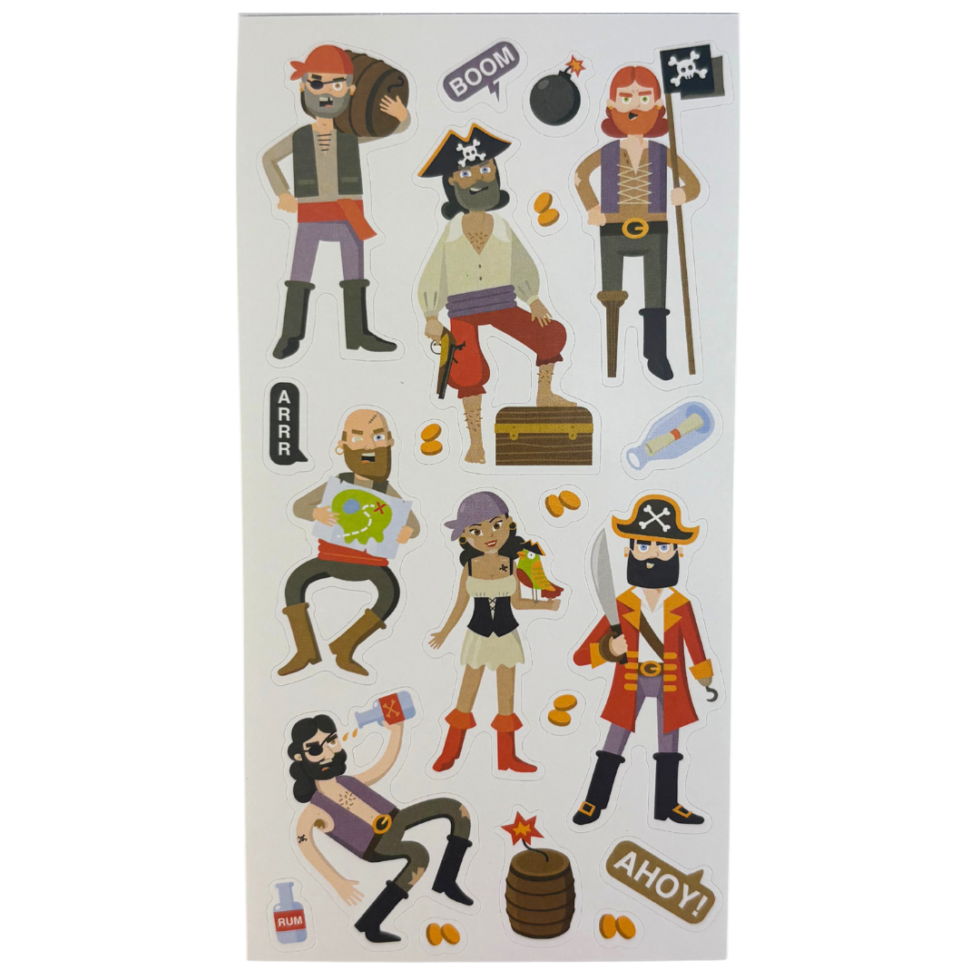 Sticker Books - Pirates 240 Stickers