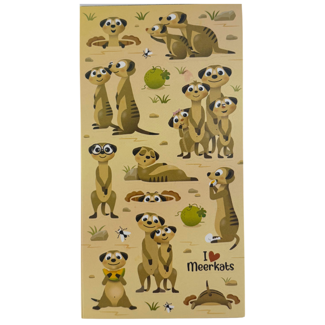 Sticker Books - Meerkats 180 Stickers