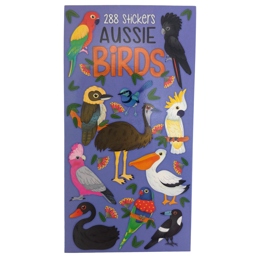 Sticker Books - Aussie Birds 288 Stickers