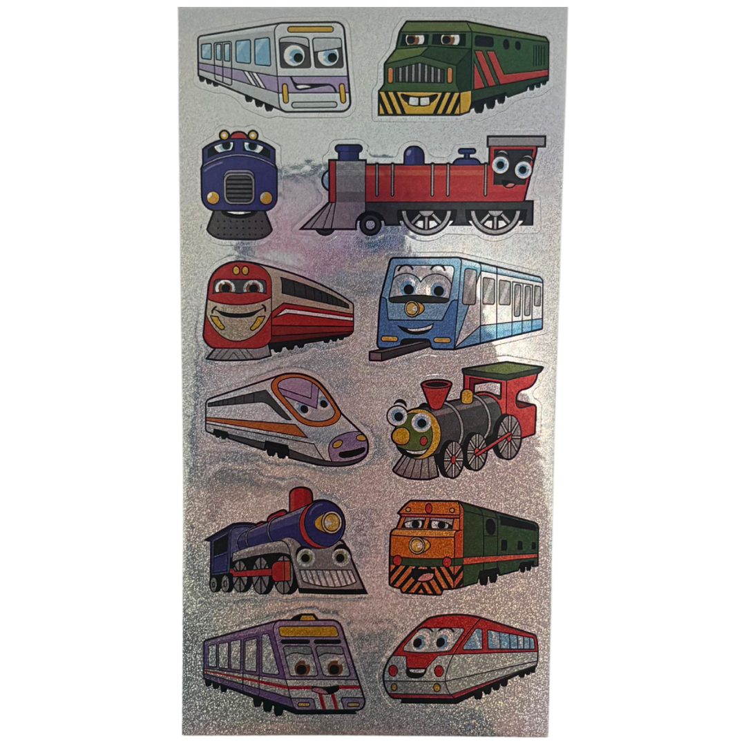 Sticker Books - Trains 144 Stickers