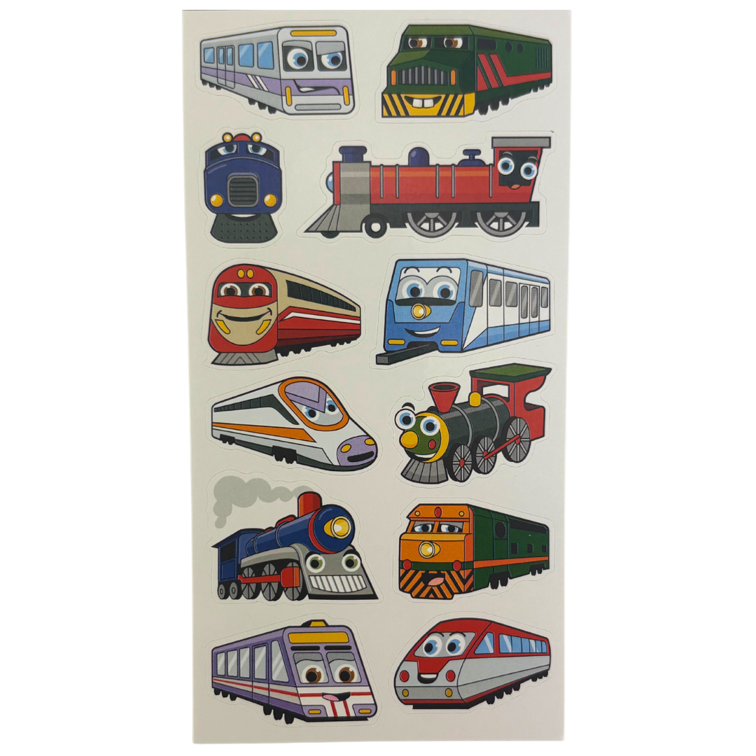 Sticker Books - Trains 144 Stickers