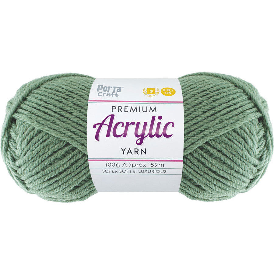 Porta Craft Sage Green Yarn