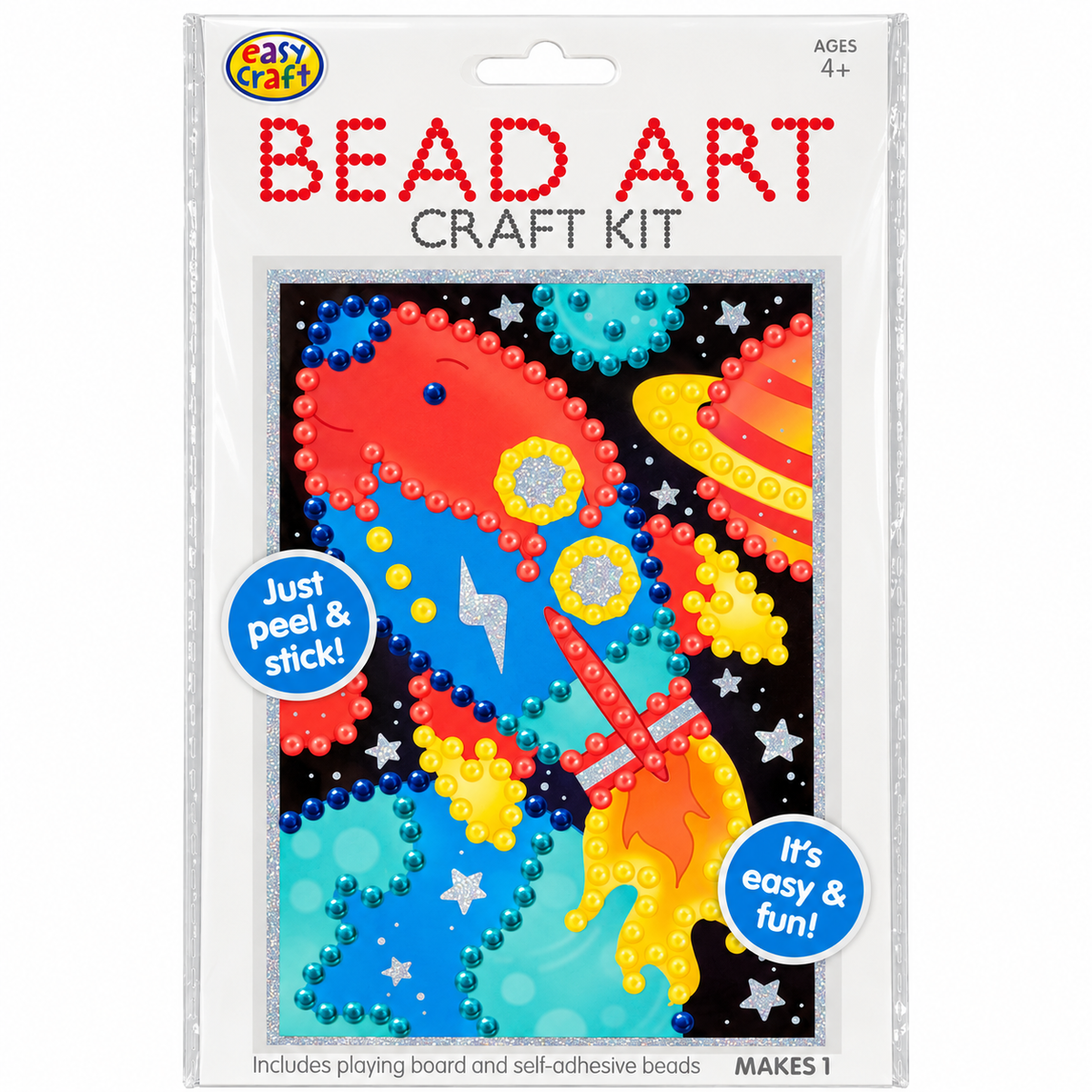 Rocket Bead Art Craft Kit
