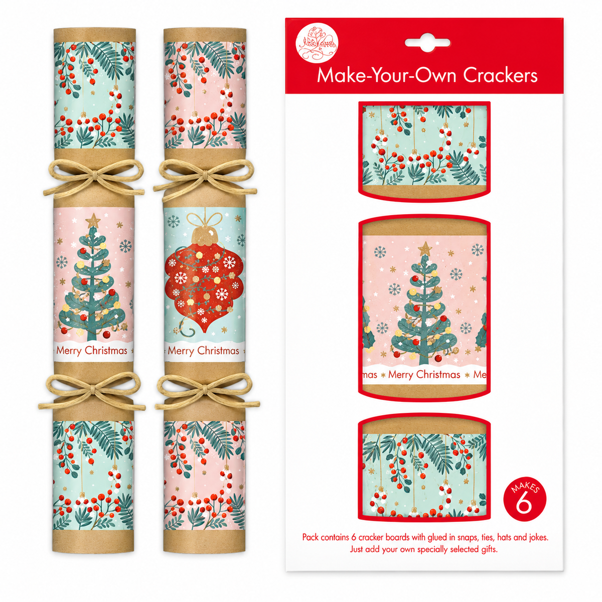Make Your Own Christmas Bon Bons 6pk