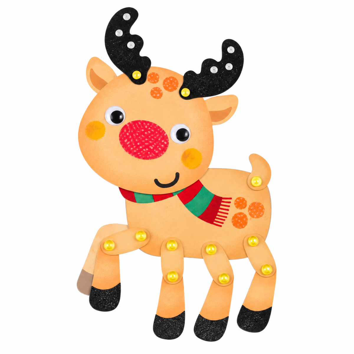 Reindeer Movable Mates Craft Kit