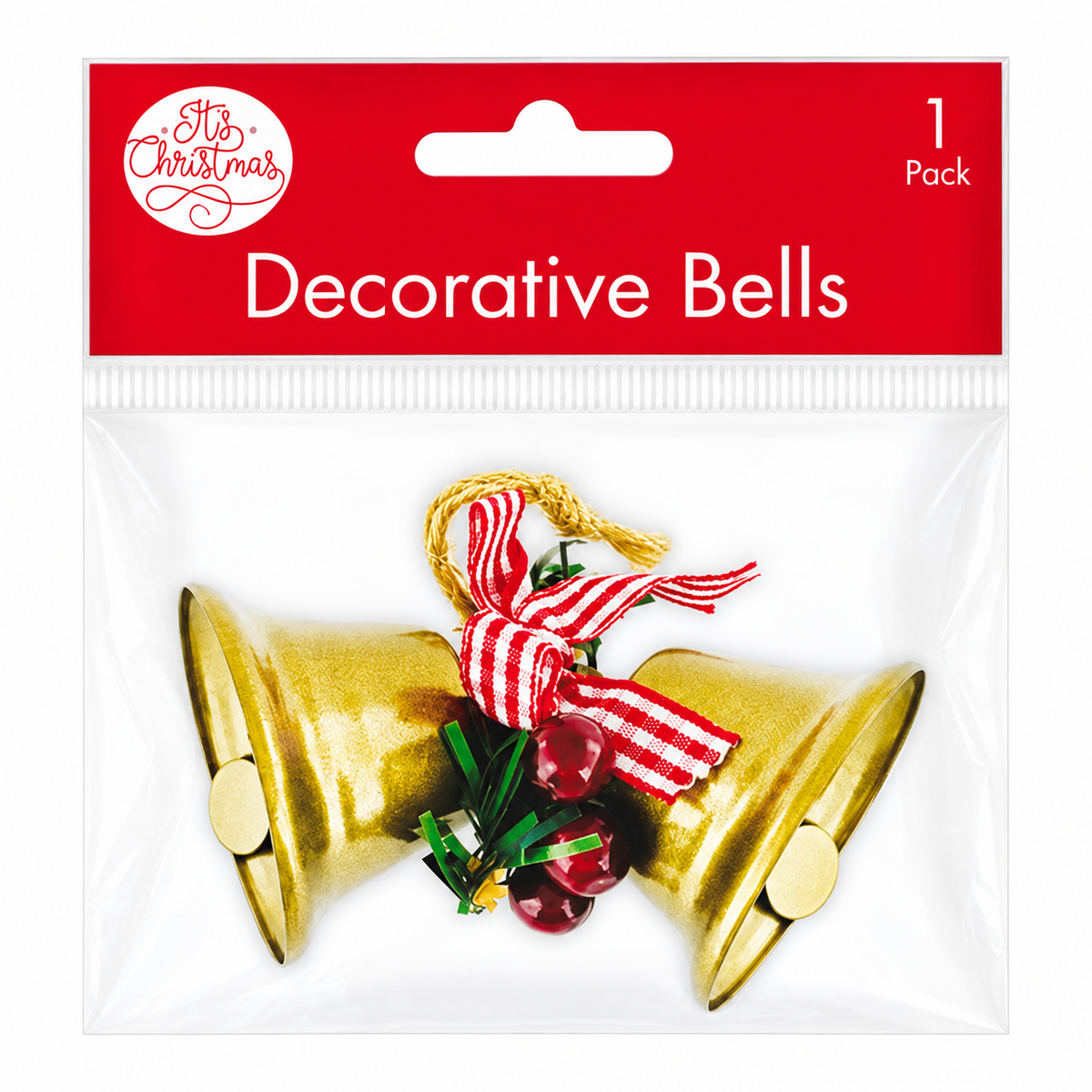 Gold Decorative Christmas Bells